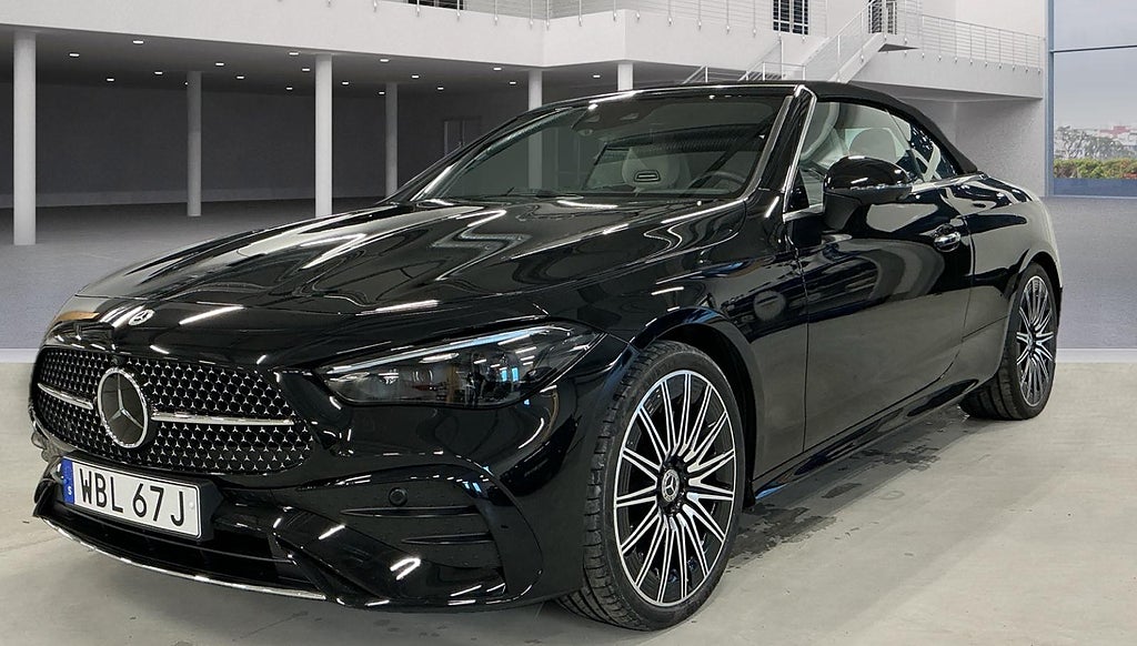 Mercedes-Benz CLE 300 4MATIC Cabriolet AMG Premium Läder Drag Burmester - bild 10