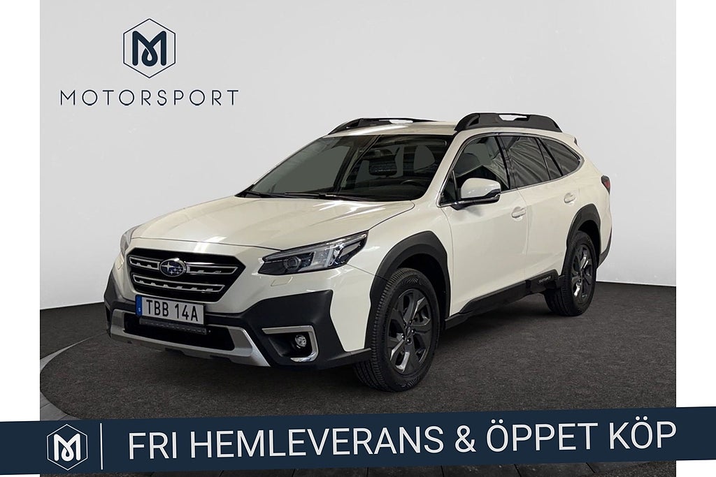 Subaru Outback 2.5 4WD XFuel Limited Skinn Drag M-Värmare LED-Ramp 