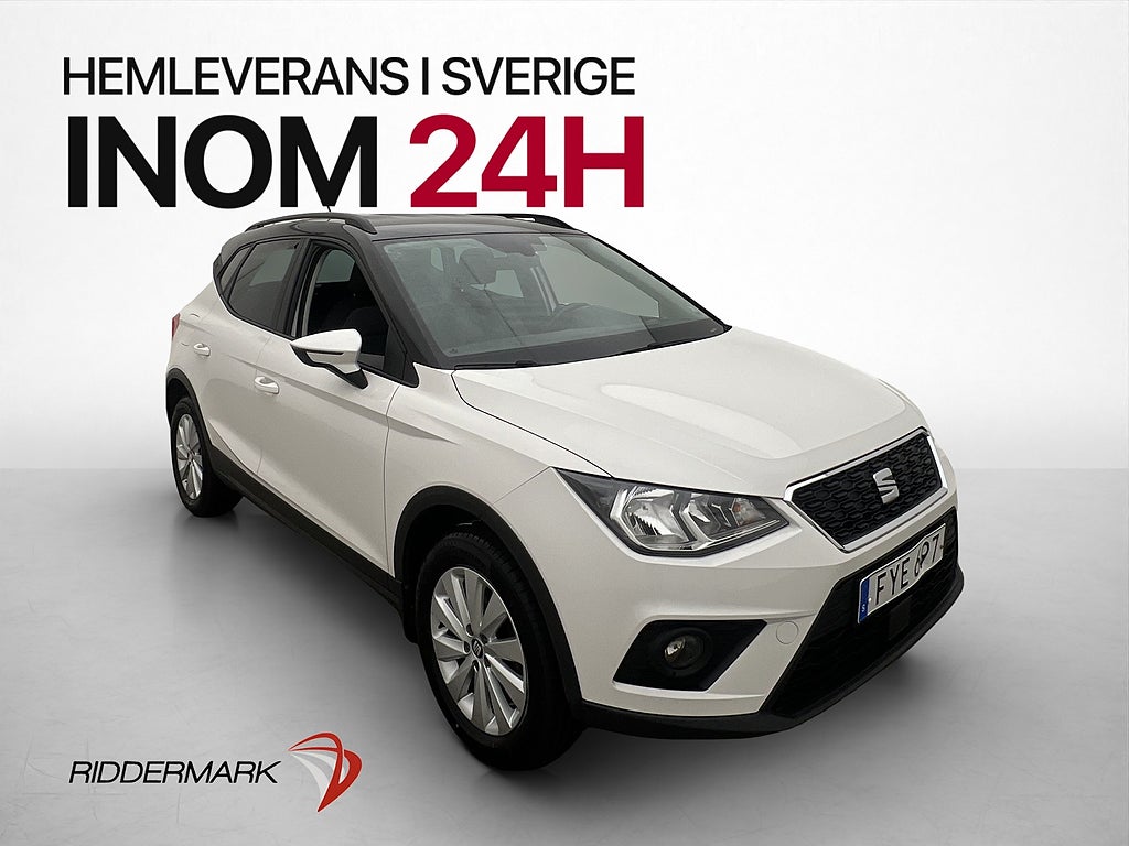 Seat Arona 1.0 TSI Style Sensorer Farthållare Två-Brukare