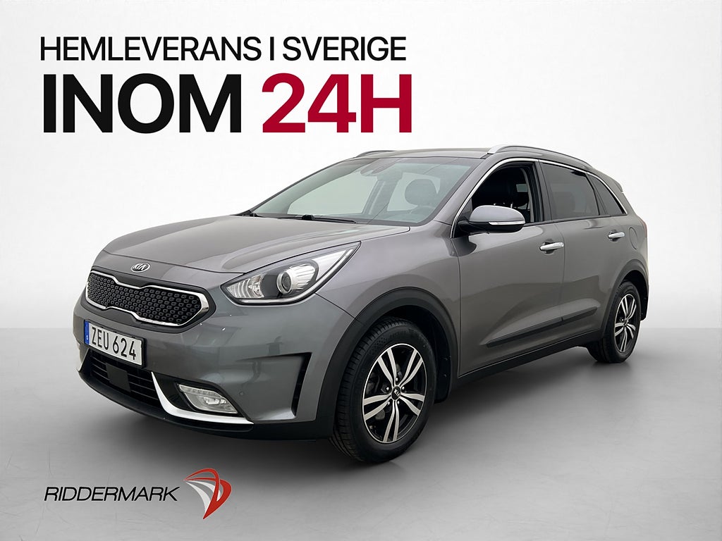 Kia Niro Hybrid Advance+ Värmare Kamera Navi Läder ISOFIX