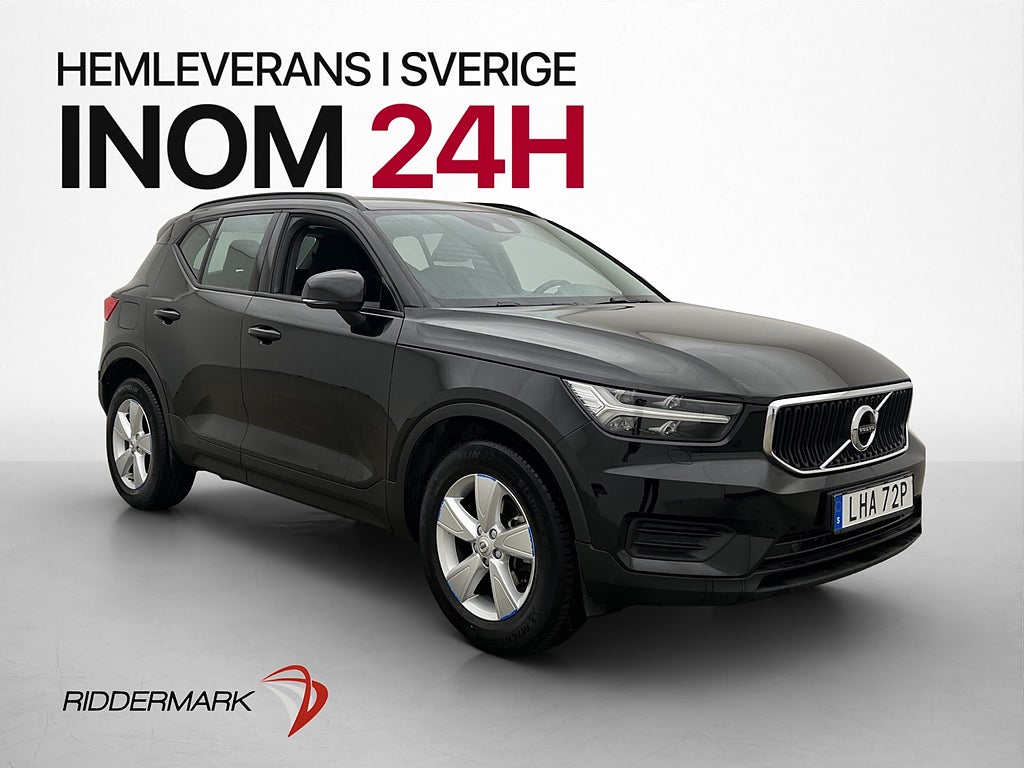 Volvo XC40 T3 163hk Manuell Farthållare Lane-Assist
