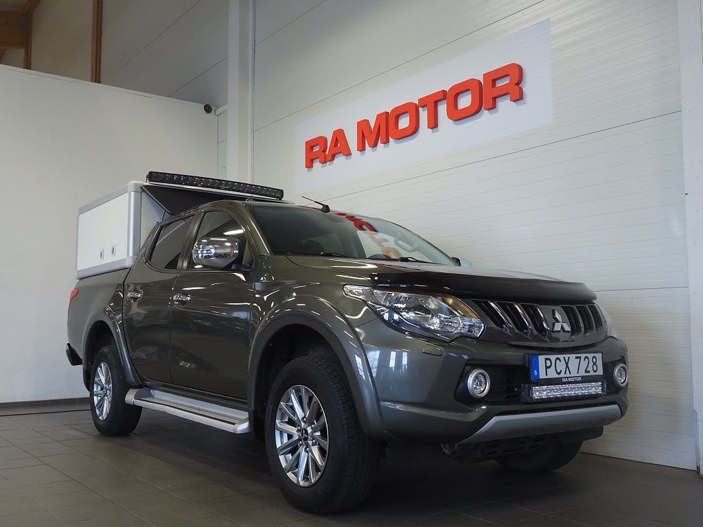 Mitsubishi L200 Dubbelhytt 2.2 Di-D 181hk | Dragkrok | Kåpa | Kamera | 2017
