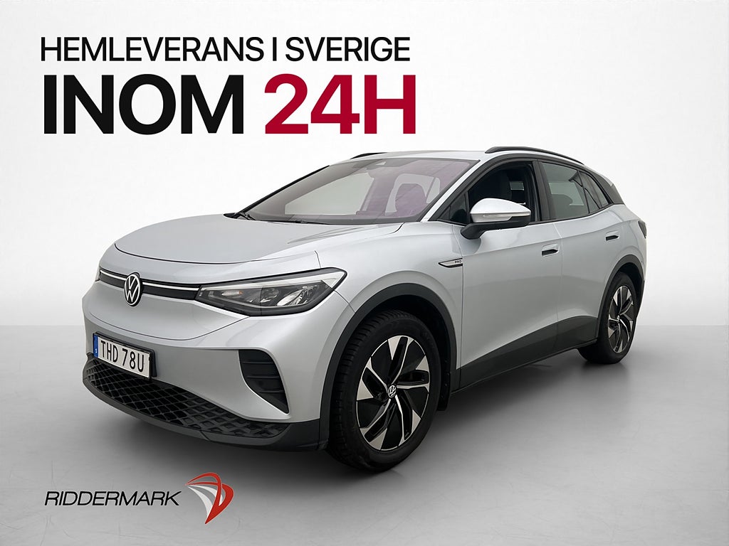 Volkswagen ID.4 Pro Performance 204hk Värmare CarPlay MOMS