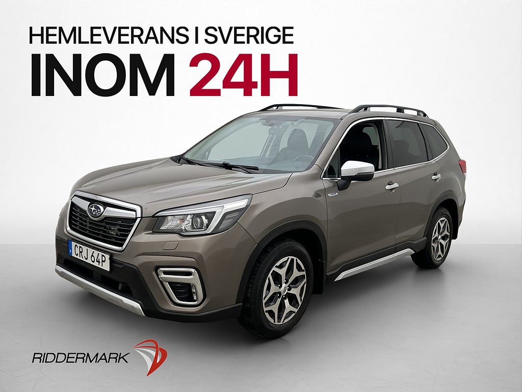 Subaru Forester e-Boxer AWD Ridge Skinn Drag Kamera Navi