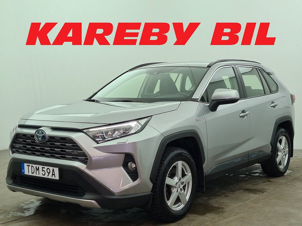 Toyota RAV4 Hybrid AWD-i E-CVT Active | Dragkrok | Nyservad