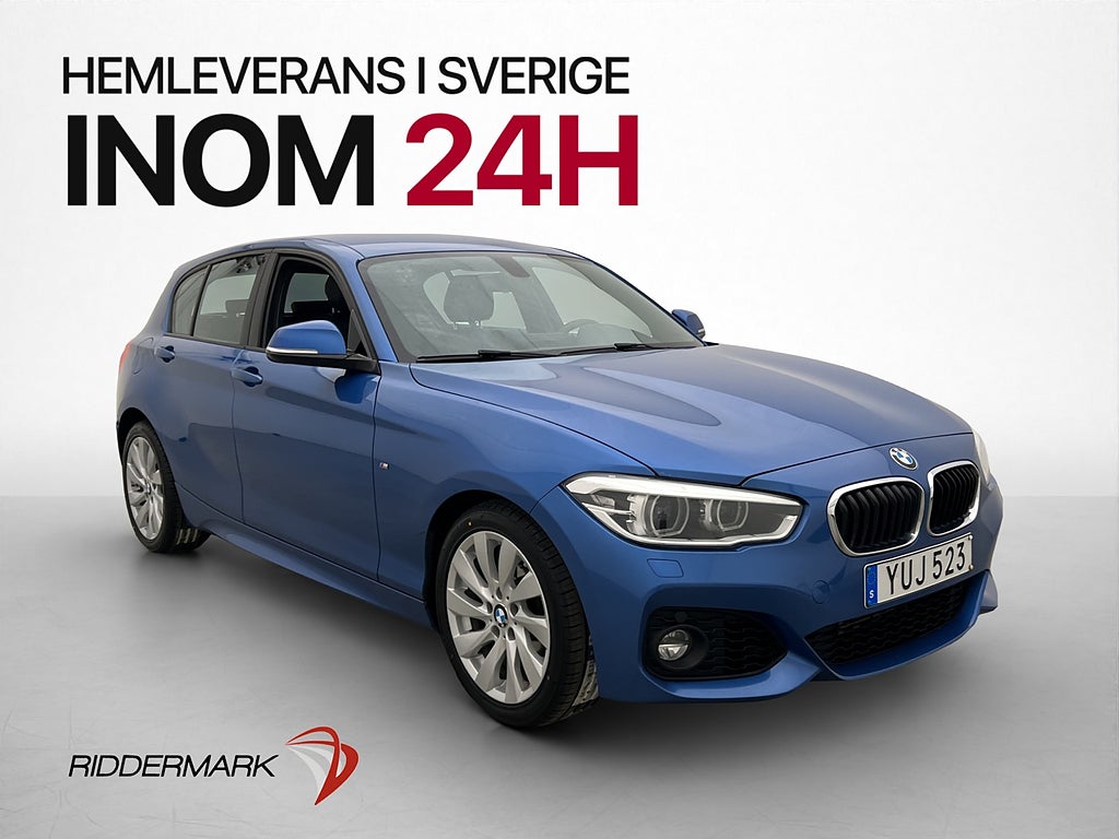 BMW 118I 136hk M Sport P-Sensorer Skinn Farthållare