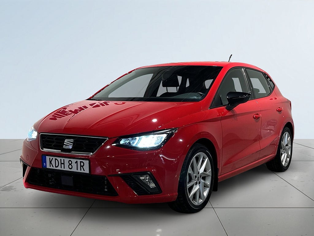 Seat Ibiza 1.0 TSI FR-Line Mvärm CarPlay Psens S/V-hjul