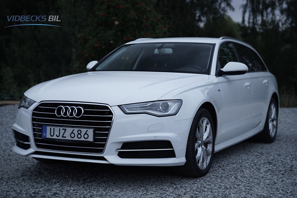 Audi A6 3.0 TDI V6 QUATTRO AMBITION BACKKAMERA S-LINE 218HK