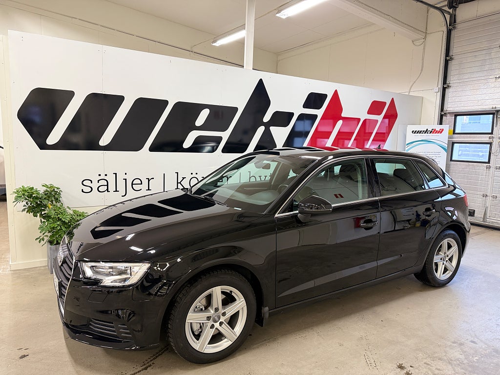 Audi A3 Sportback 1.5 TFSI COD Proline, Drag, Motorvärmare