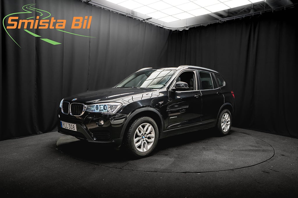 BMW X3 xDrive20d D-VÄRM DRAG KAMERA NAVI-PRO RATTVÄRME 190hk
