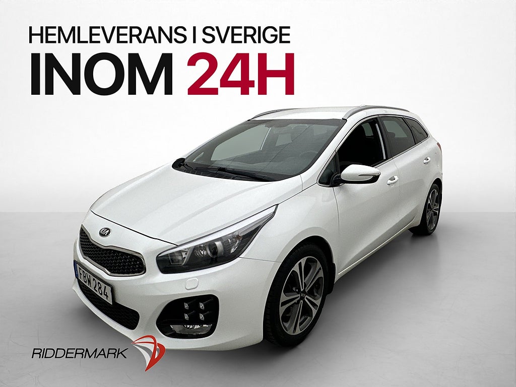 Kia Ceed SW 1.6 GDI 135hk GT Line Kamera Sensor CarPlay Navi