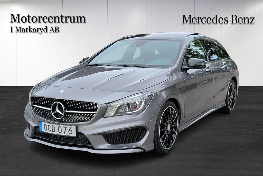 Mercedes-Benz CLA 220 d 4MATIC SB/AMG/Panorama/H&K/Skinn/Minnespaket