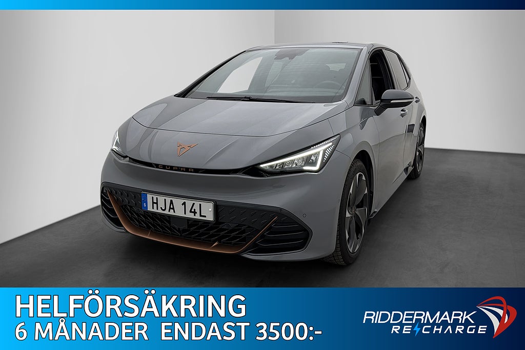 Cupra Born e-boost 77 231hk 360° kamera Navi CarPlay MOMS