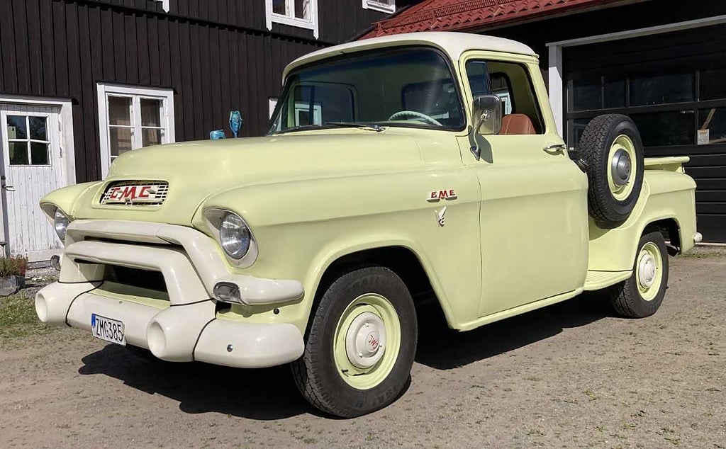 Chevrolet 100 Shortbed Stepside 1956 GMC Shortbed Stepside Pickup