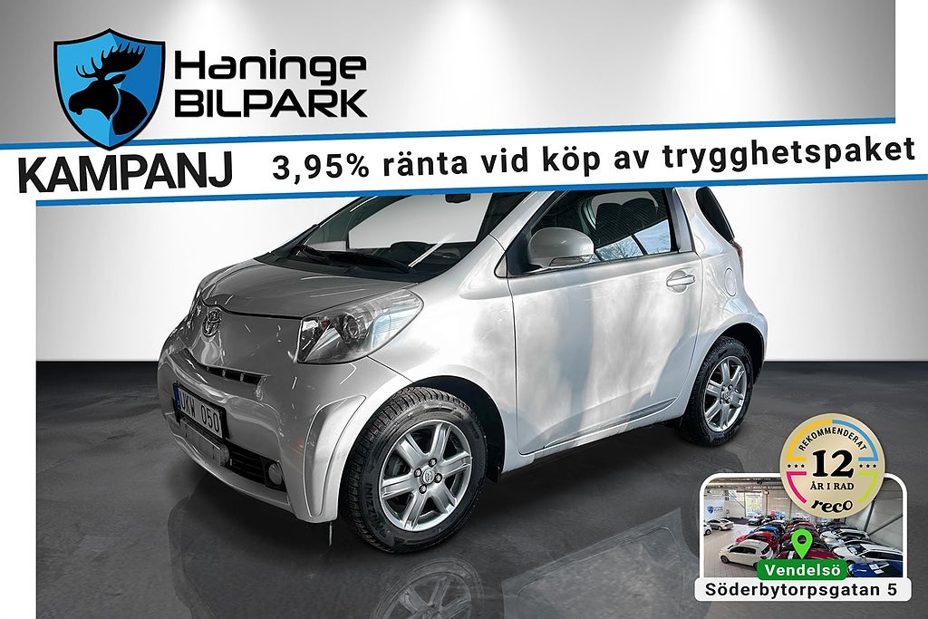 Toyota iQ 1.0 VVT-i Super CVT?i SUPERDEAL 3.95% / KAMKEDJA / 