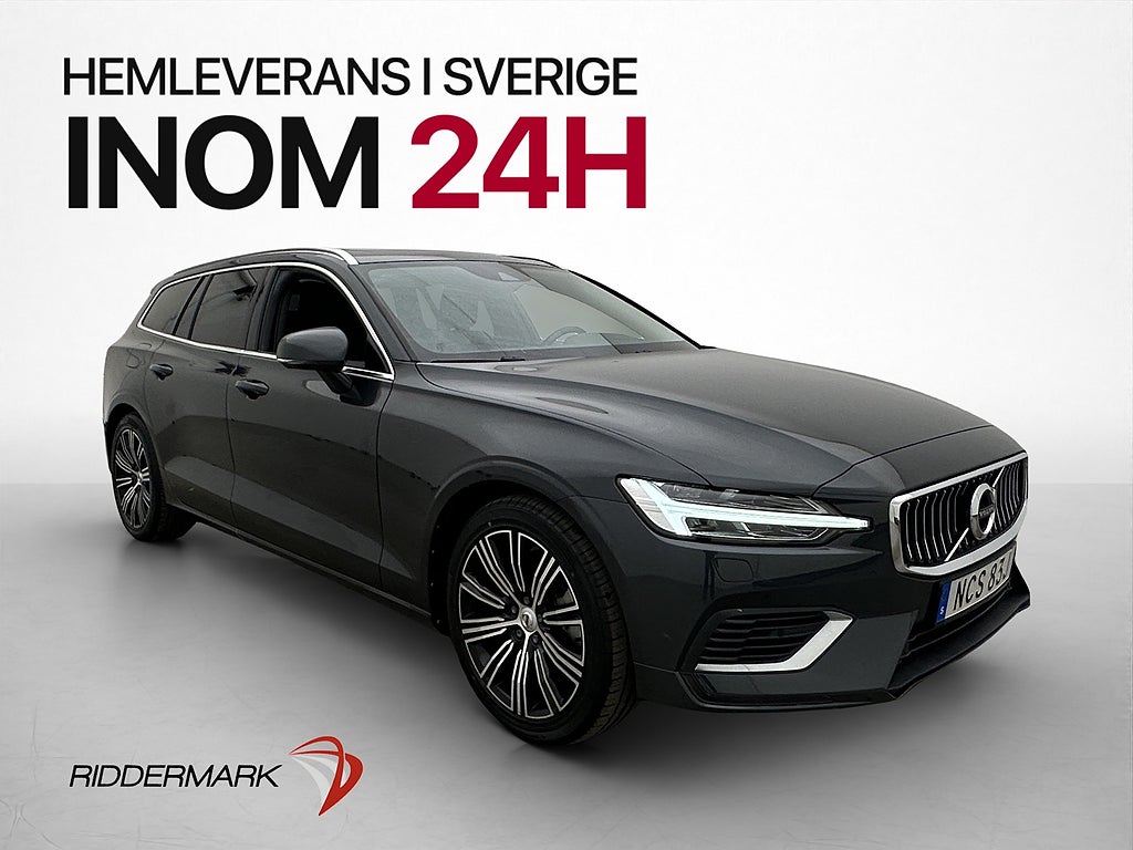 Volvo V60 T8 AWD Inscription VOC Pano Drag Värm Kamera