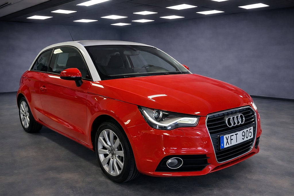 Audi A1 1.2 (89hk) TFSI*600kr/mån*Nysverade 