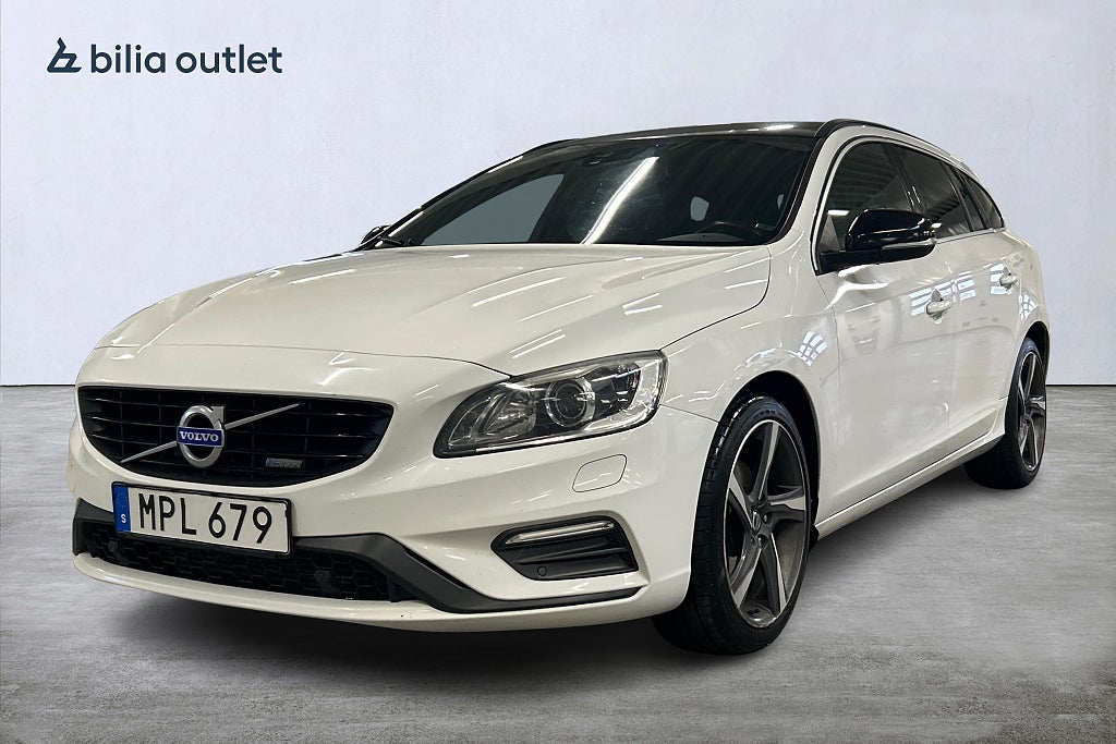 Volvo V60 D4 aut R-Design BE 181hk Navi P-värm P-sensor