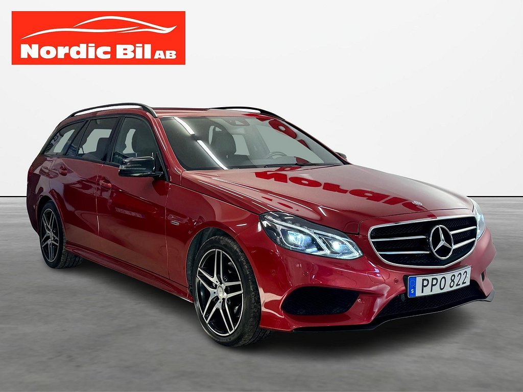 Mercedes-Benz E 220 4M 7G-Tronic AMG Sport Avantgarde 170hk