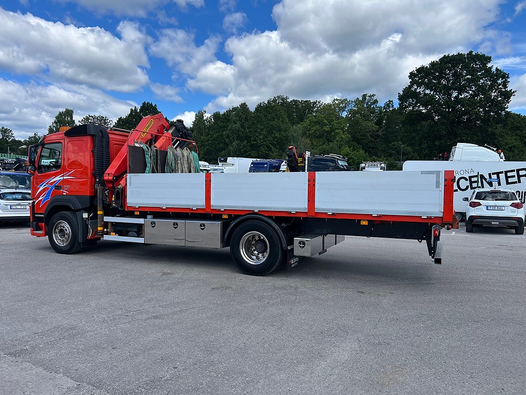 Volvo FM 370 4x2 Kranbil, Palfinger Kran, Euro 6