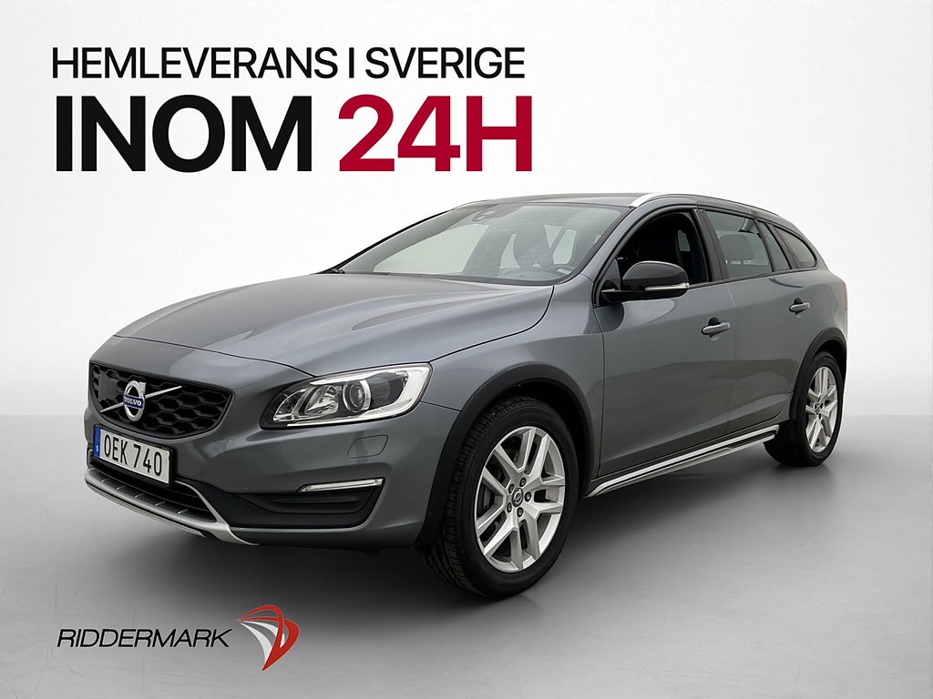 Volvo V60 Cross Country D4 AWD Summum D-Värm Skinn Drag VOC