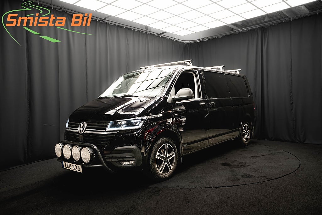 Volkswagen Transporter T32 TDI 4M LÅNG L2 D-VÄRM 2x-DÖRRAR MOMS KAMERA