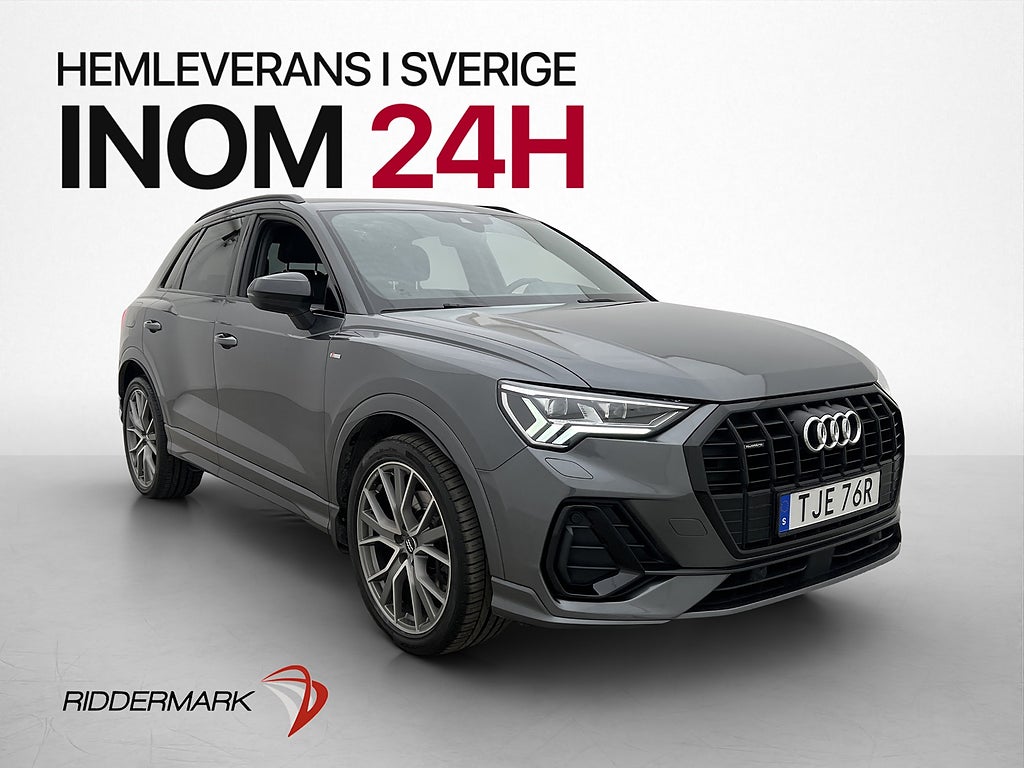 Audi Q3 2.0 TDI Quattro Full S-Line Cockpit Drag D-Värmare