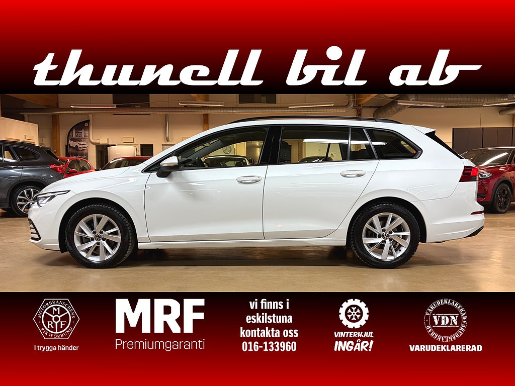 Volkswagen Golf SC Kombi 1.5 eTSI DSF/Aut 150HK-VHJUL-VÄRMARE-DRAG MM