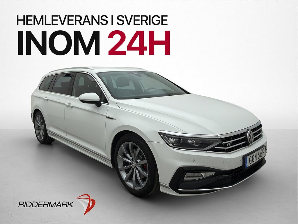 Volkswagen Passat TDI 190hk 4M R-Line Värmare Kamera Drag