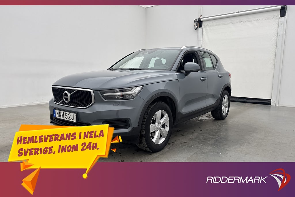 Volvo XC40 T2 Momentum VOC Värmare Sensorer Rattvärme Drag