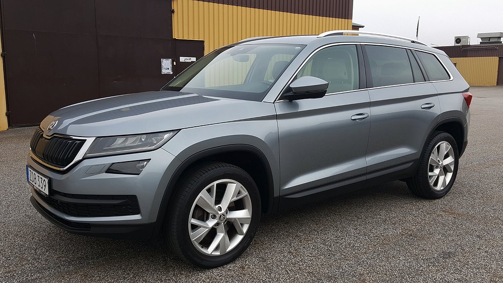 Skoda Kodiaq 2.0 TSI 180hk DSG 4x4 Businessline Skinn Drag Värmare