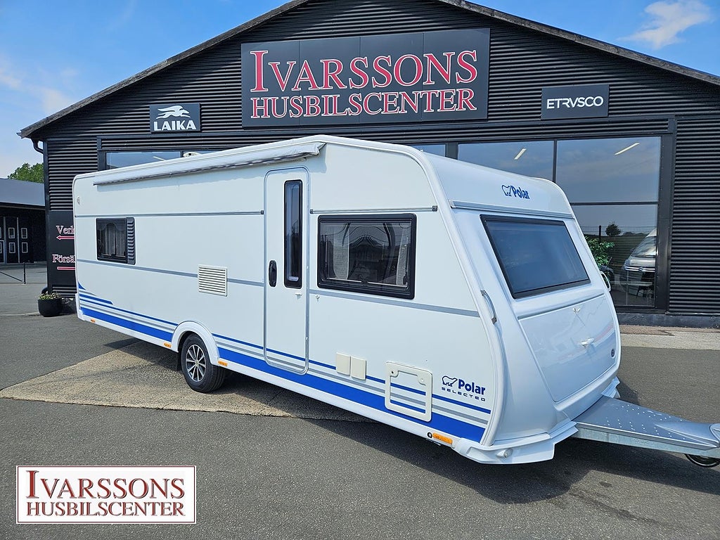 Polar 650 QB Selected / Queensbed / Alde / Markis med sidor och front