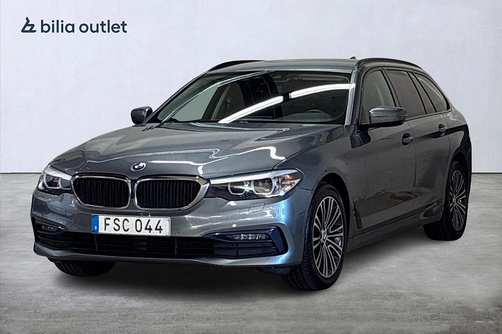 BMW 520d xDrive Touring Steptronic Sport line 190hk Navi Drag