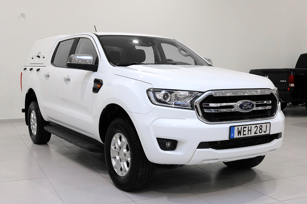 Ford ranger Dubbelhytt 2.0 4x4 Automat / Värmare / Flakkåpa / MOMS