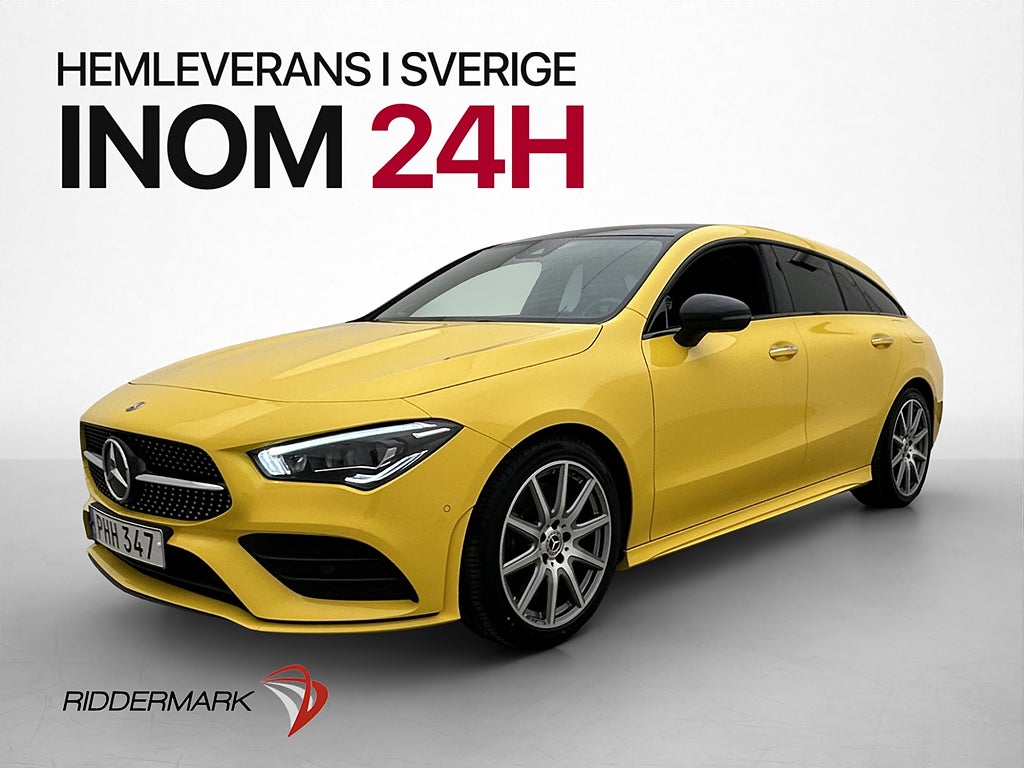 Mercedes-Benz CLA 220 SB AMG Wide Burmester Pano P-Värm Drag