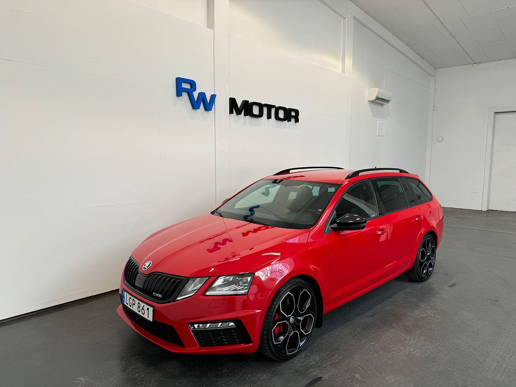 Skoda Octavia RS Combi 2.0 TSI 245hk Premium P-värm Canton