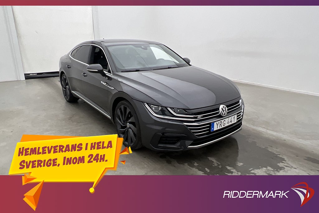 Volkswagen Arteon GTR 4M 280hk Cockpit Dynaudio Värmare