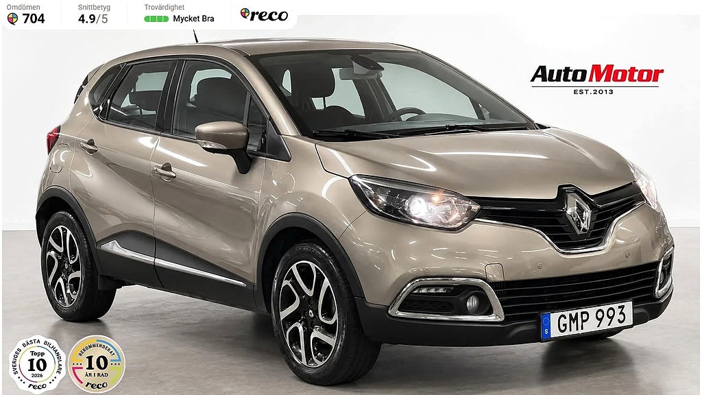 Renault Captur 1.2 TCe Automat 120hk Navi/Fullservad