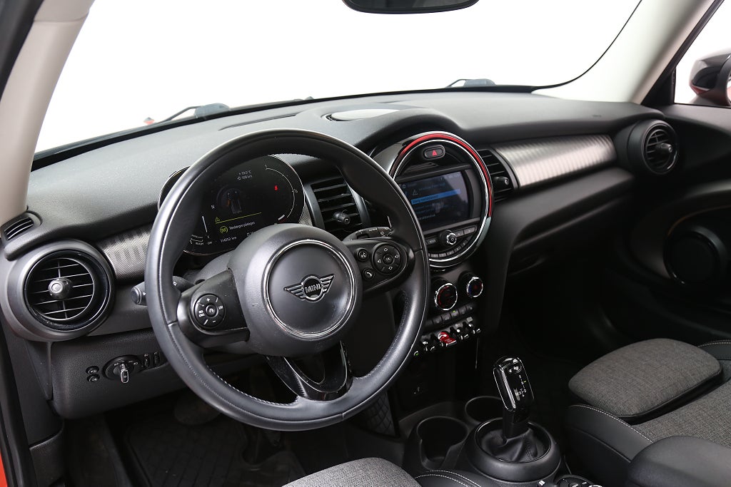 MINI Cooper 3-dörrars 136hk Aut Panorama Motorvärmare 2021