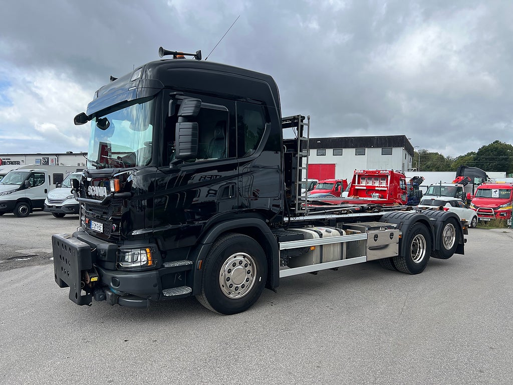 Scania G450 6x2*4 XT Lastväxlare, Fullt Plogutrustad