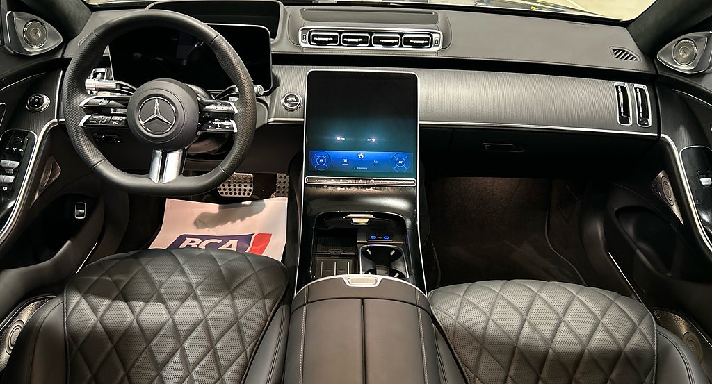 Mercedes-Benz S 580 e 4MATIC L AMG Burmester® High-End 4D Full utr! - bild 3