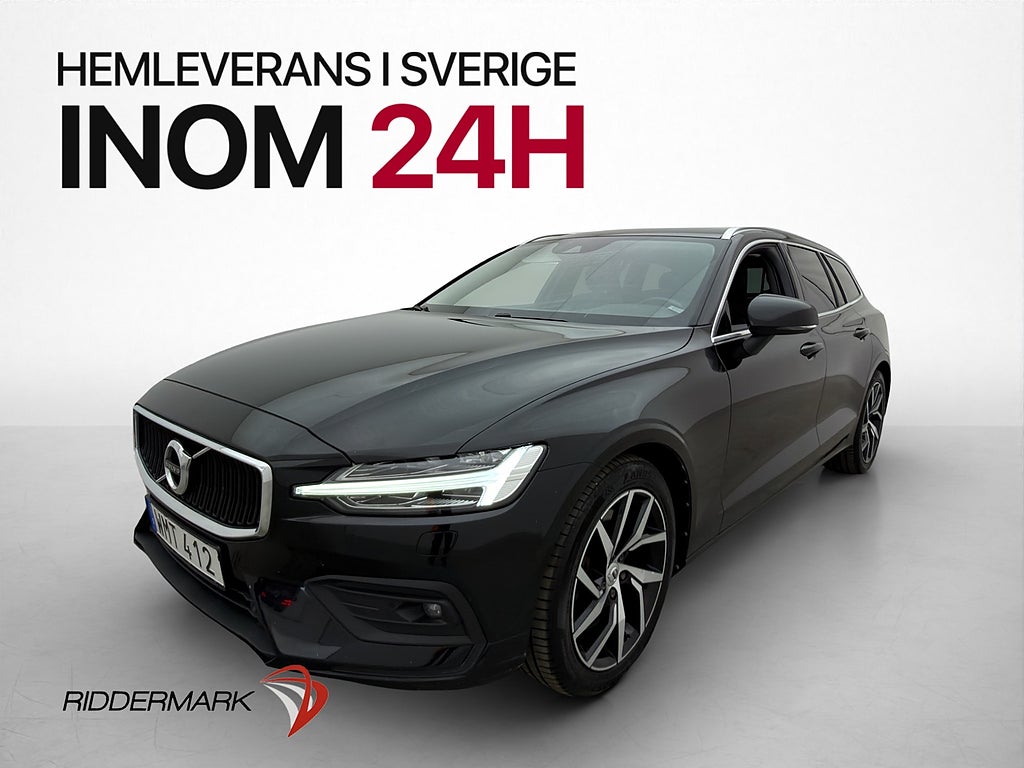 Volvo V60 T5 250hk Momentum Skinn Drag P-Värm Kamera CarPlay