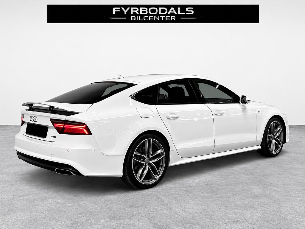 Audi A7 3,0 TDI 245hk Quattro S-Line Kamera HUD Drag 2016, bild 18