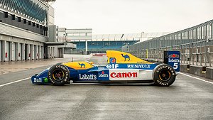 Nigel Mansell blev tvåa i Formel 1 1991. Foto: RM Sotheby's