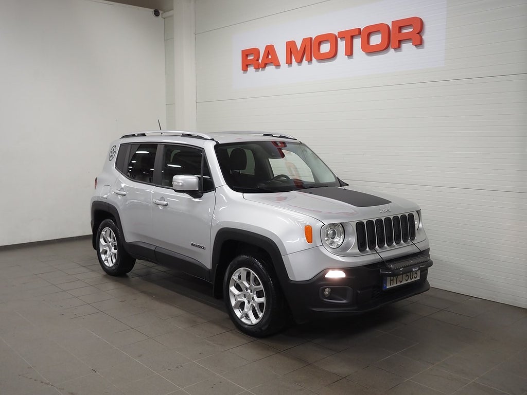 Jeep Renegade 2.0 CRD 140hk 4WD Limited | Dragkrok | Rattvärme | 2015