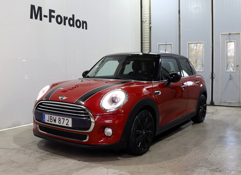 MINI Cooper D 5-dörrars 116 Aut / Chili / HuD / Navi