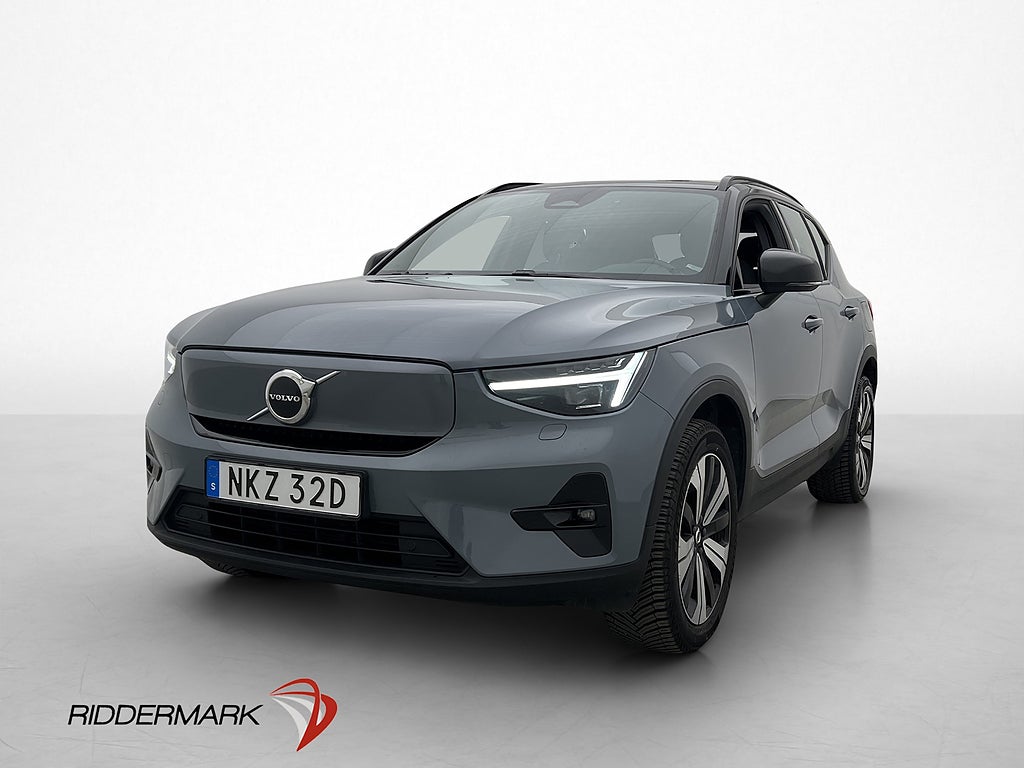 Volvo XC40 Recharge Single PLUS Kamera BLIS MOMS 1-Ägare