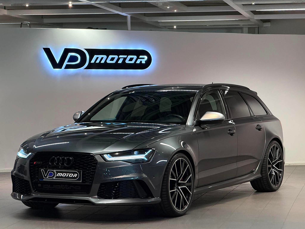Audi RS6 Performance 4.0 TFSI Dynamic+ 360° Bose Sv-såld 605hk