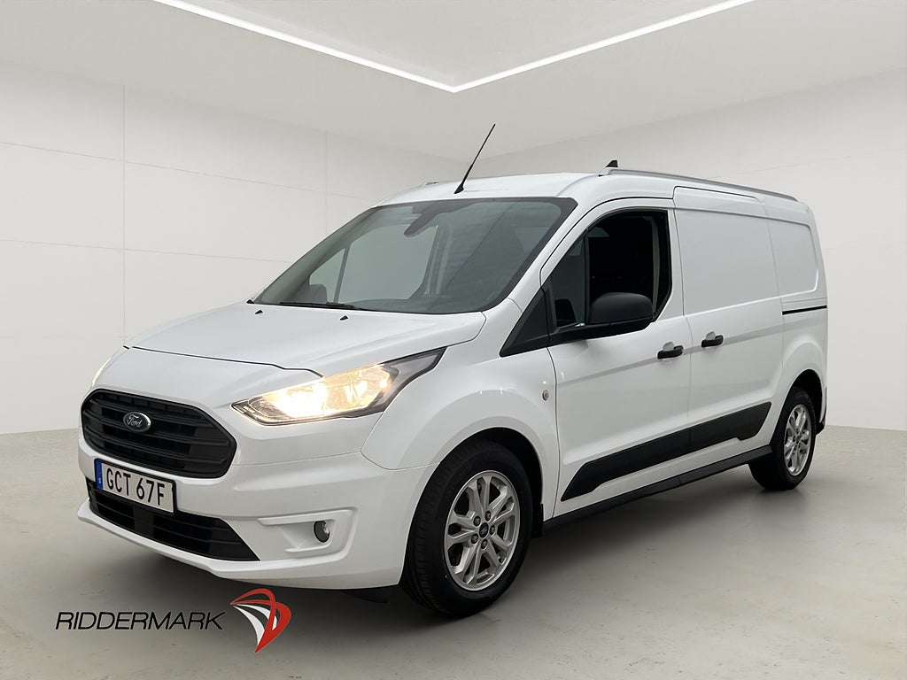 Ford Transit Connect LWB Värm Drag B-Kam 2xDörr CARPLAY Moms