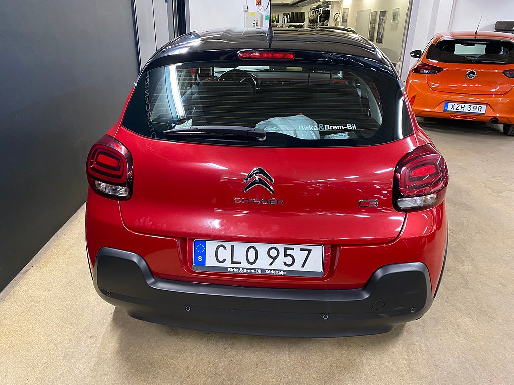 Bild på Citroën C3 1.2 VTi 82hk Farthållare P-sensorer